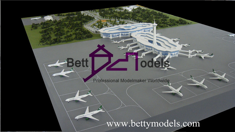 architectonische luchthavenmodellen