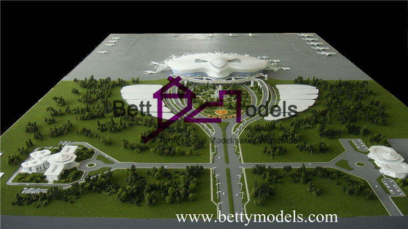architectonische luchthavenmodellen