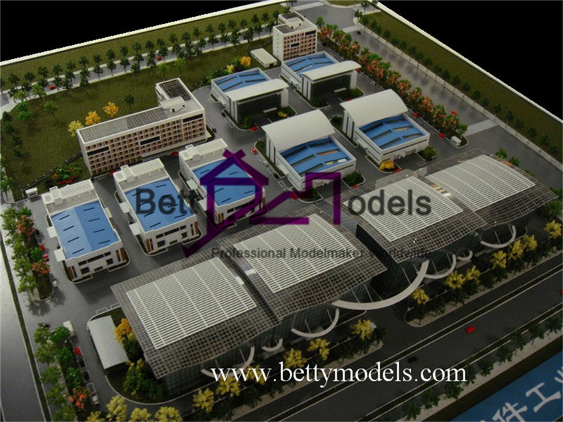Architectonische modellen van India Factory